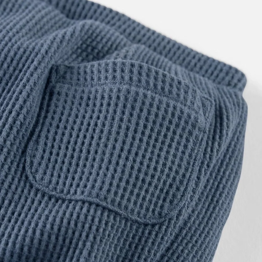 Little Planet 2-Piece Organic Cotton Waffle Knit Shorts Set Size 9M - Picture 3 of 5